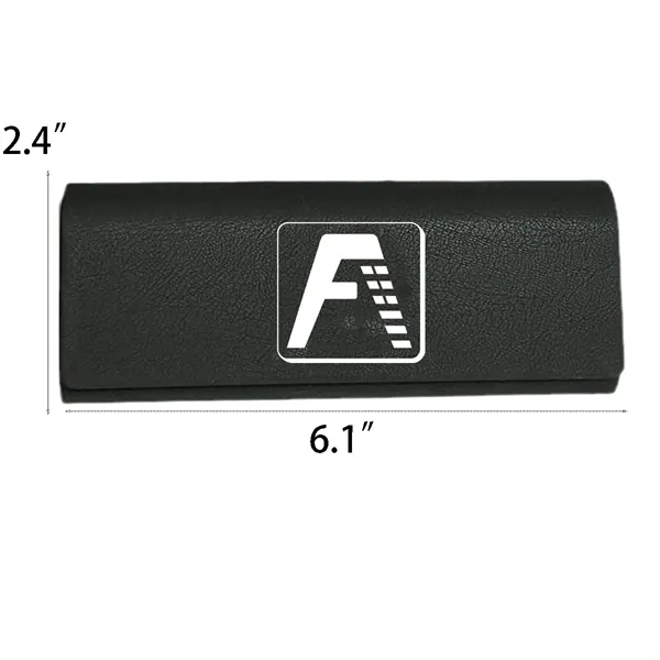 Magnetic Closure Fashionable Pu Leather Eyeglass Case