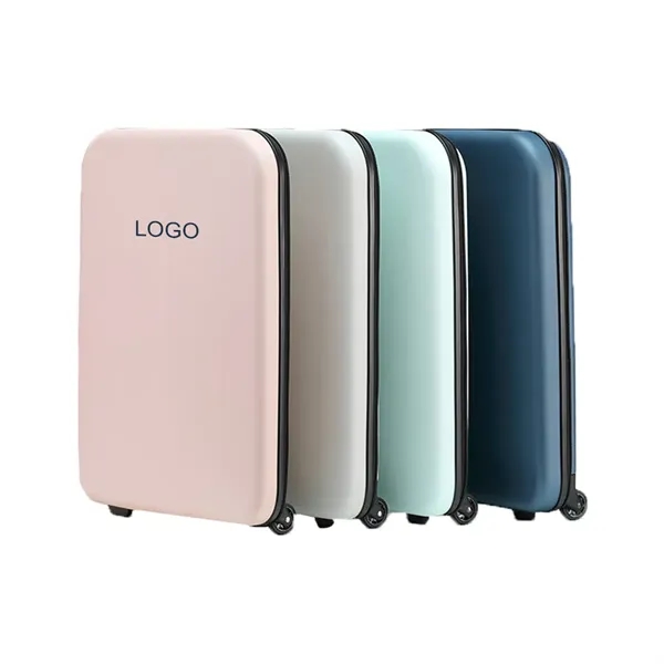 MOQ 1 Two-wheeled Portable Folding Suitcase