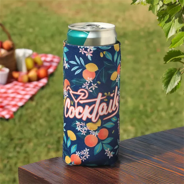 Nomad Full Color Reversible Slim Neoprene Can Cooler