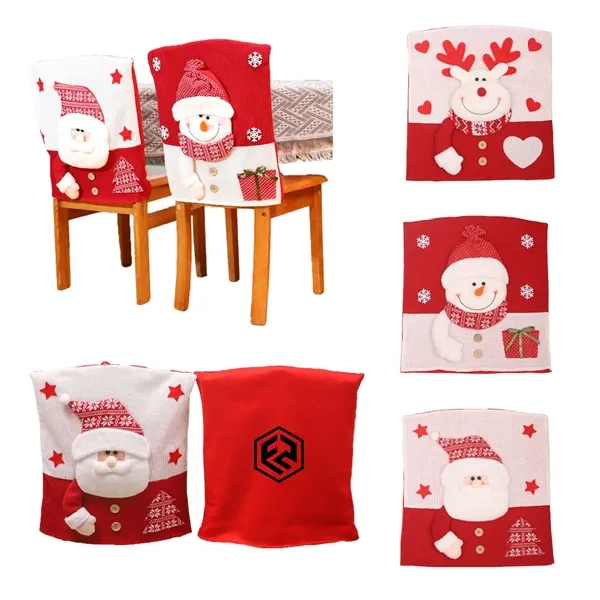 Removable Washable Stretch Christmas Chair Covers