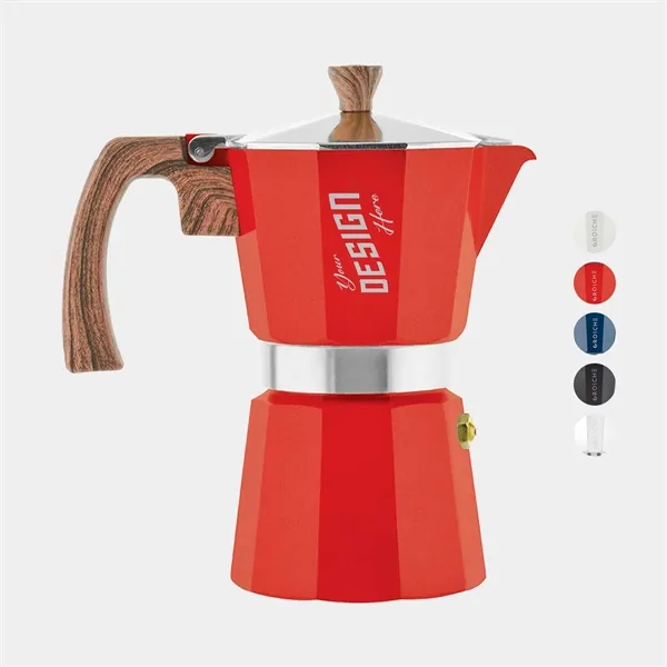 GROSCHE® 9 Cup Stovetop Moka Pot Espresso Coffee Maker