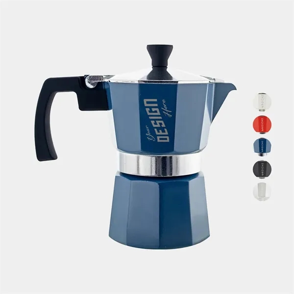 GROSCHE® 3 Cup Stovetop Moka Pot Espresso Coffee Maker