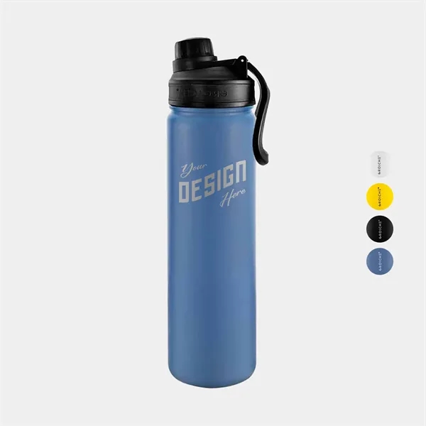 22 oz. GROSCHE® CHICAGO Insulated Water Bottle with Chug Lid