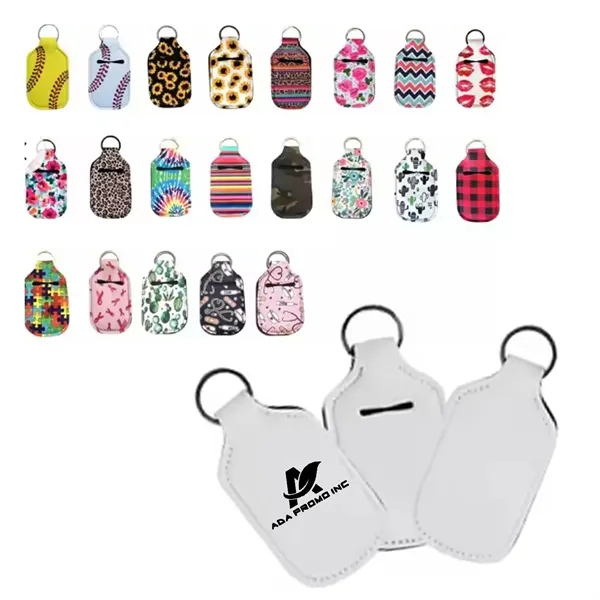 Hand Sanitizer Holder with Keychain