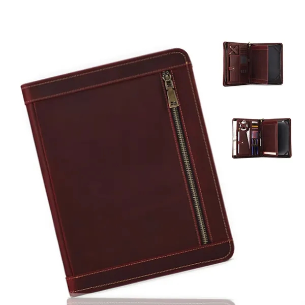 Vintage Leather Laptop Multi-function Briefcase Portfolio