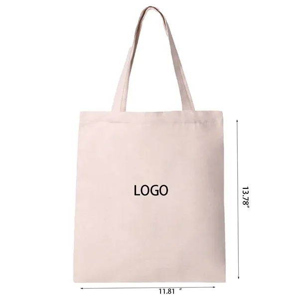 Cotton Canvas Everyday Tote Bag