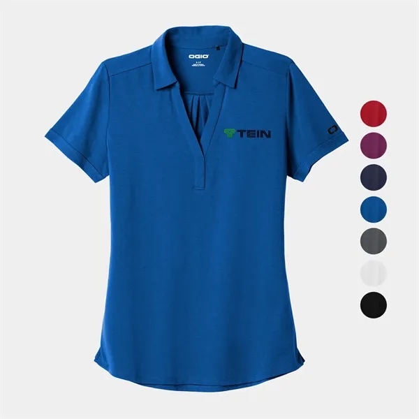 OGIO® Ladies Y-Neck Placket Polo T-Shirt