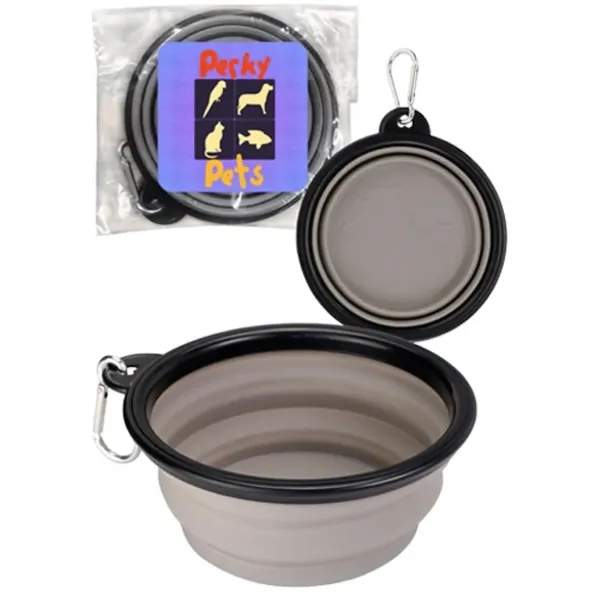 Collapsible Full Color Pet Bowl