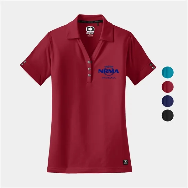 OGIO® Ladies V-Neck Polo T-Shirt