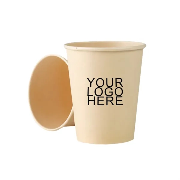 9OZ Disposable Kraft Paper Coffee Cup