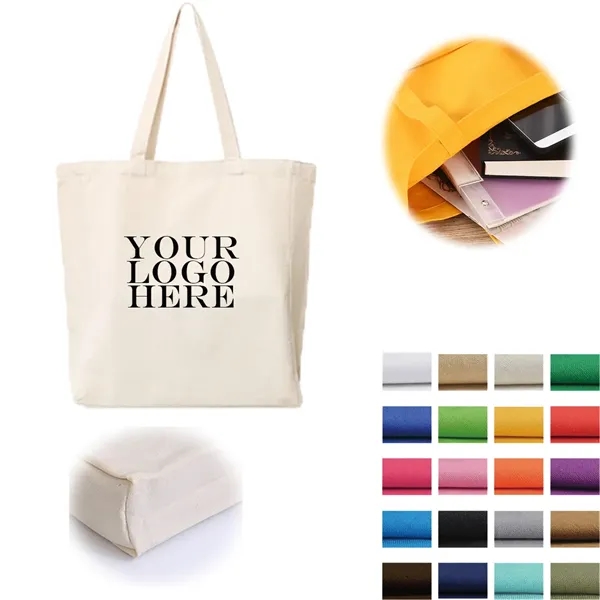 MOQ 100 Custom Fashion Canvas Bag