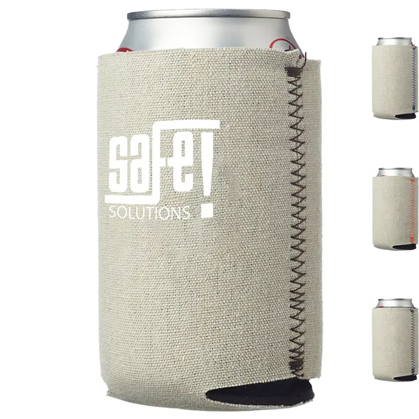 Canvas Foam Collapsible Can Coolers