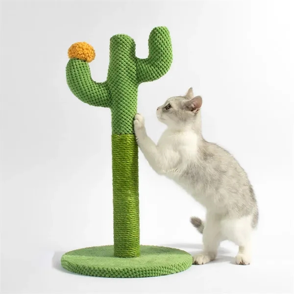 Creative Green Cactus Cat Climbing Shelf