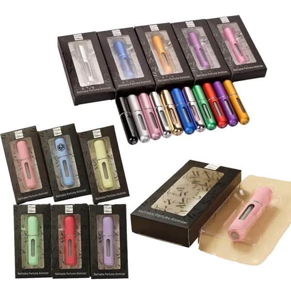 0.15OZ Mini Portable Refillable Perfume Atomizer Bottle
