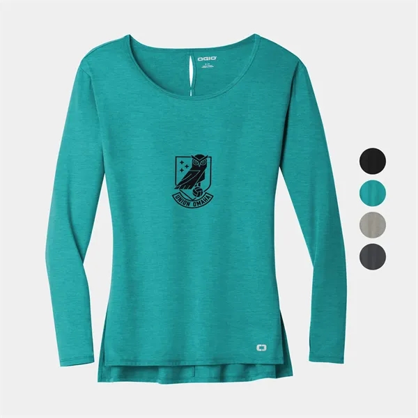 OGIO® Ladies Luuma Long Sleeve T-Shirt