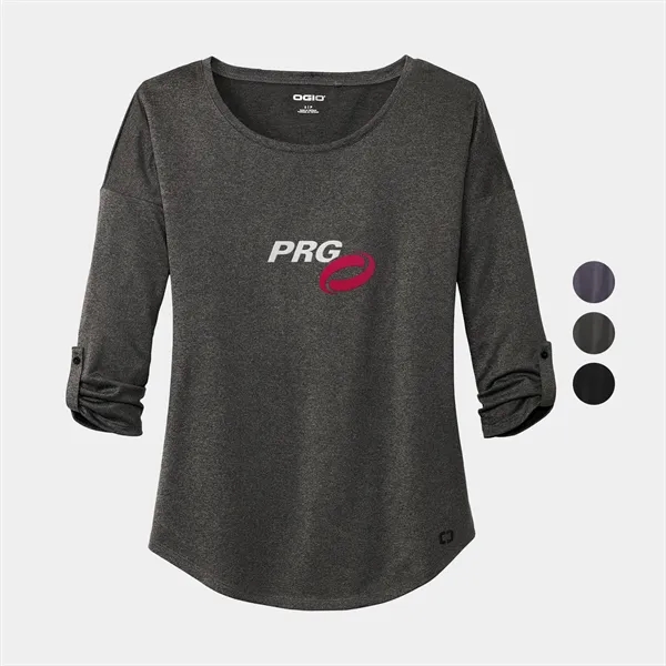 OGIO® Ladies 3/4 Sleeves T-Shirt