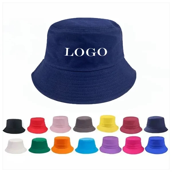 MOQ 50 Custom Cotton Fisherman Bucket Hat