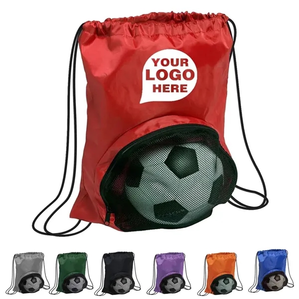 Sports Ball Buddy Drawstring Sportpack Cinch Sack Backpack