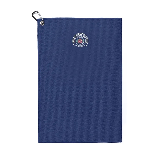 Golf Links Waffle Weave Towel