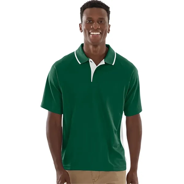 Men's Color Blocked Wicking Polo