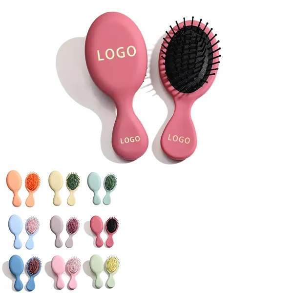 Custom Mini Dry/Wet Hair Travel Detangling Brush