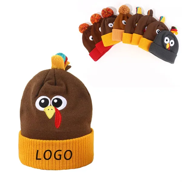 Custom Thanksgiving Turkey/Winter Hat