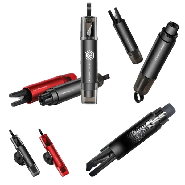 Under Water Emergency Window Breaker and Seatbelt Cutter