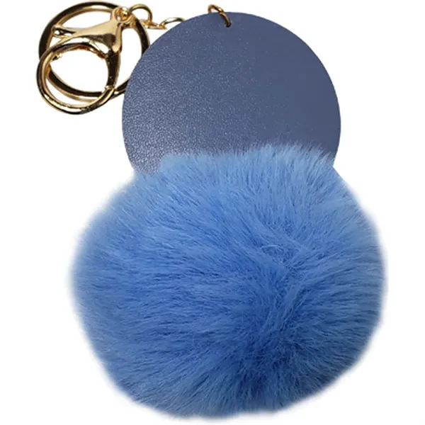 Round Super Plush Keyring