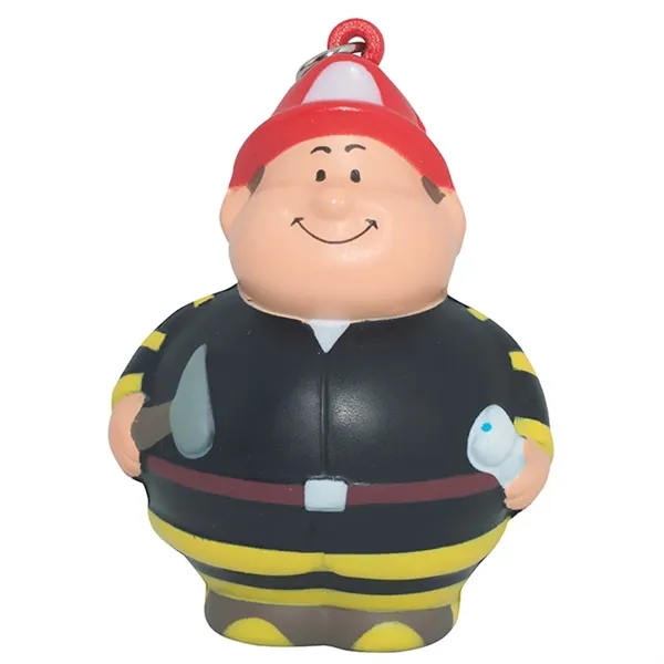 Fireman Bert Stress Reliever Keychain