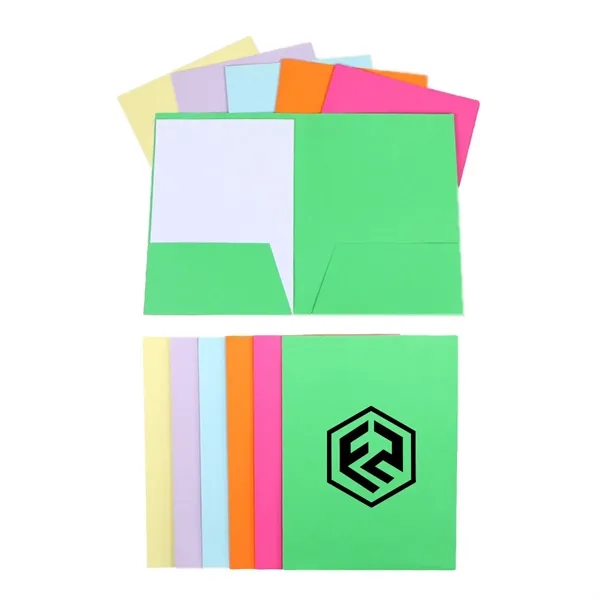 Foldable Durable Practical Portable Cardstock Folder