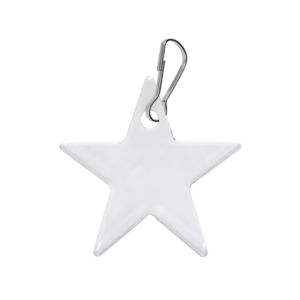 Acrylic Zipper Pull - Star