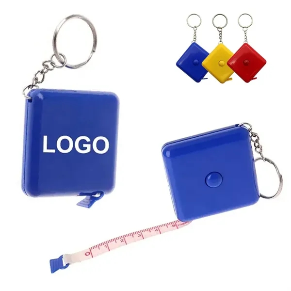 Retractable Pocket 60 Inch Tape Measure Keychain