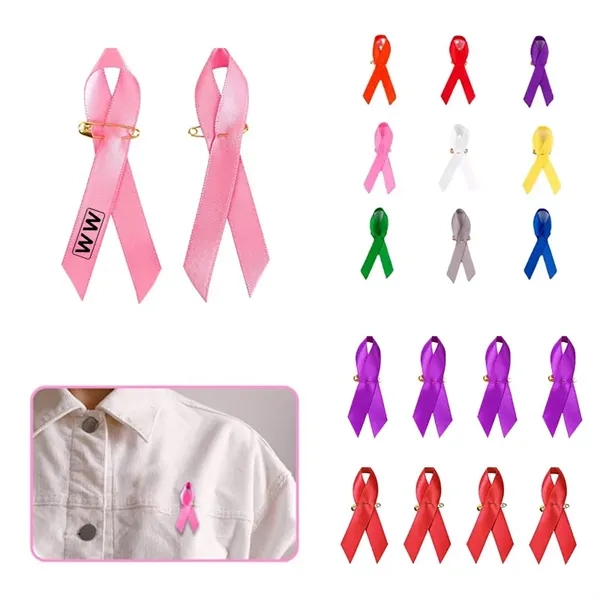 Intention Ribbons Satin Awareness Ribbon