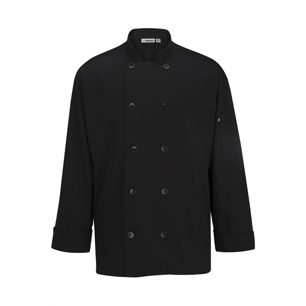 10 Button Chef Coat with Mesh Back