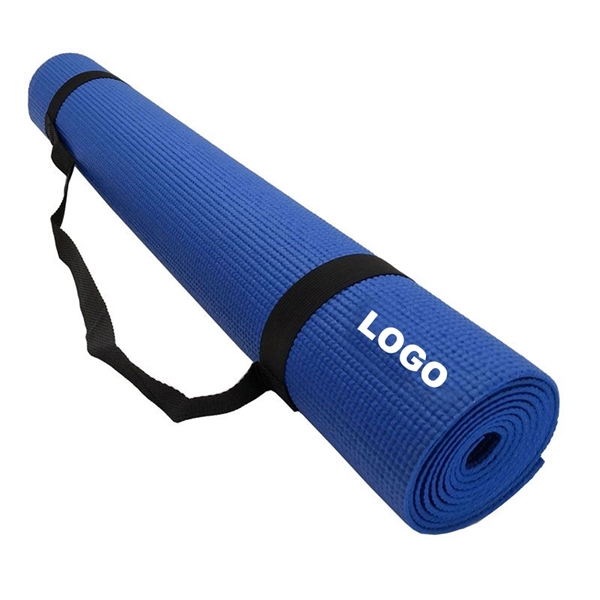 PVC Yoga Exercise Mats with Strap