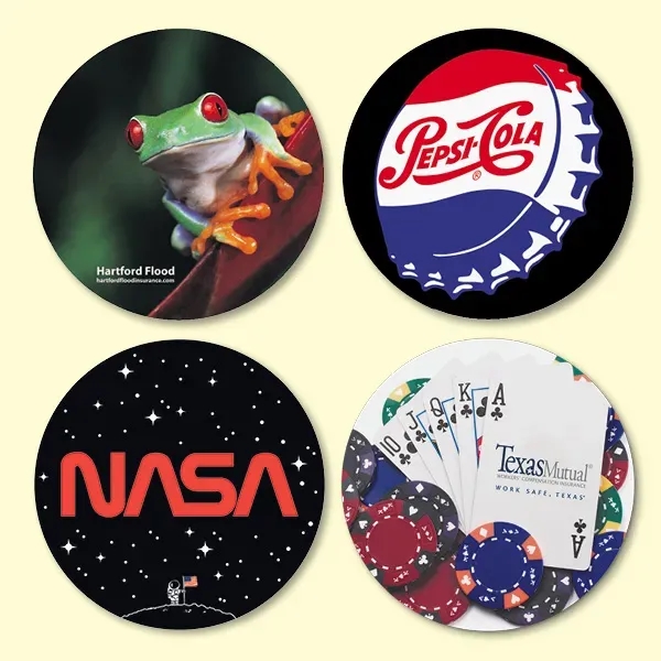 Vynex® DuraTec® 3.6" Round x 1/16" Drink Coaster