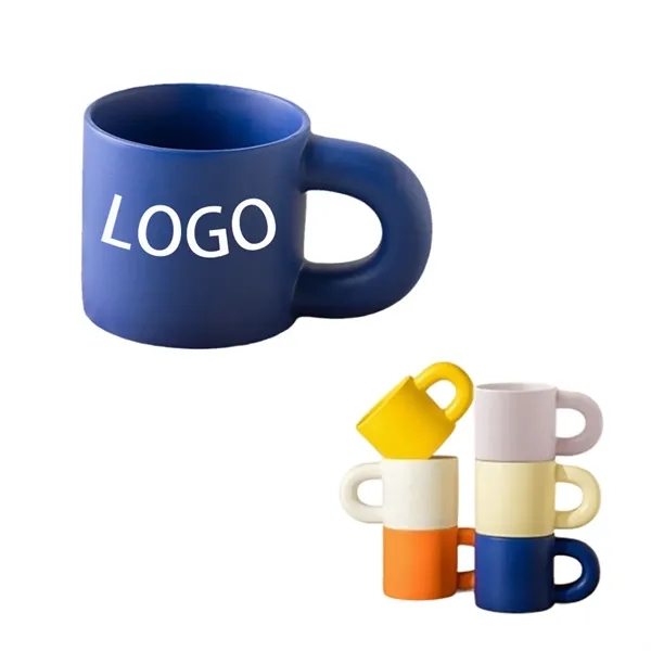 11.6oz Big Ear Handle Ceramic Coffee Mug
