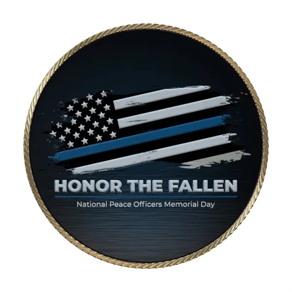 2-1/8" Custom Texture Tone® Double Sided Coin