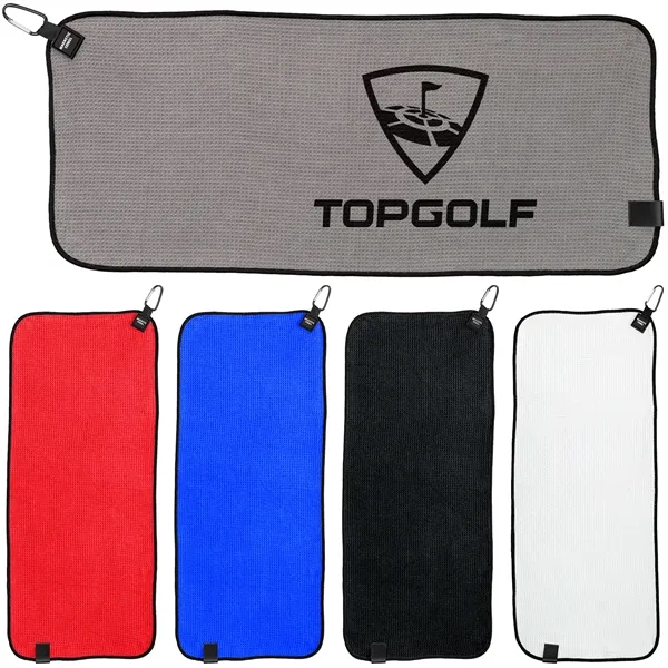 28" X 12" Magnetic Waffle Golf Towel