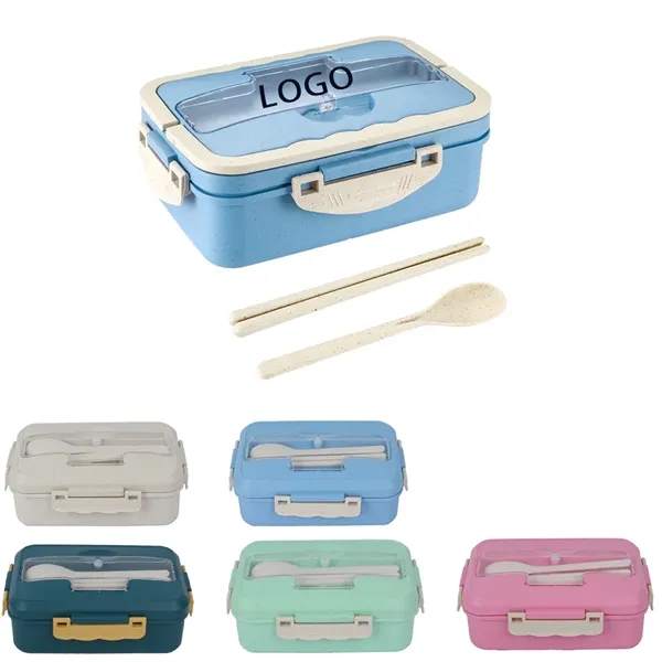 Custom Plastic Microwave Wheat Straw Lunch Box