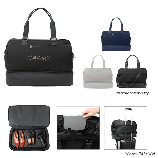 The Weekender Travel Bag With Drop Bottom