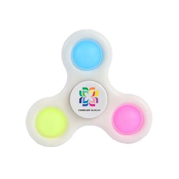 Push Bubble Fidget Spinner