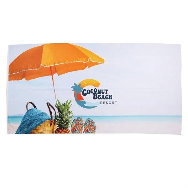 62" x 32" Sublimated Beach Towel