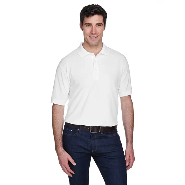 UltraClub Men's Whisper Pique Polo