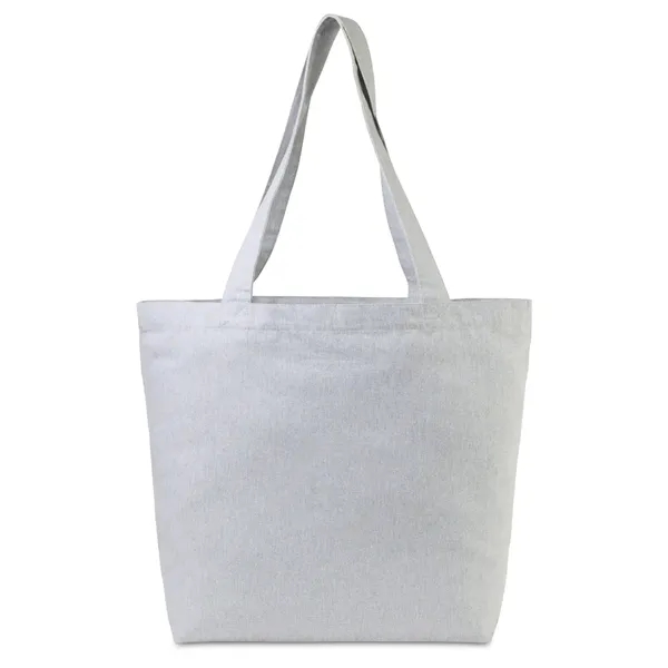 Gemline Aware™ Recycled Cotton Shopper Tote Bag With Inte...