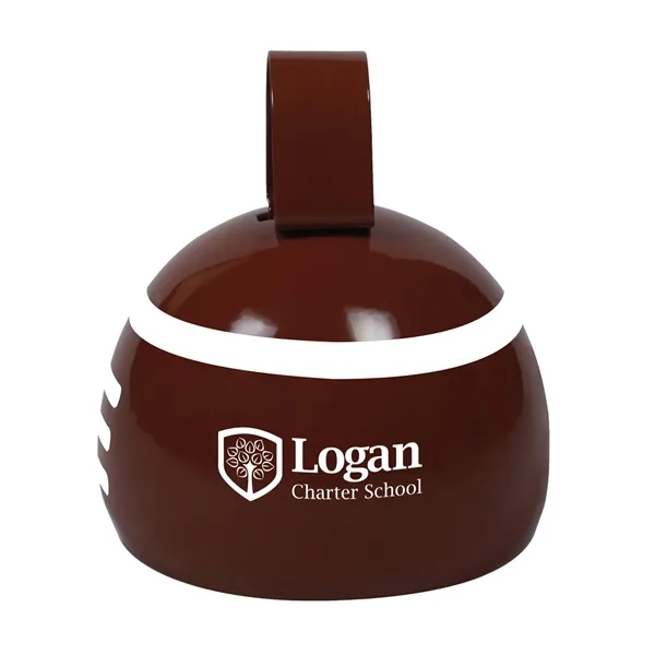 Prime Line Football Shape Cow Bell