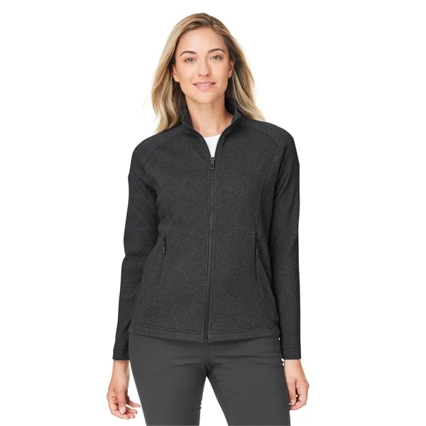 North End Ladies' Spirit Textured Full-Zip