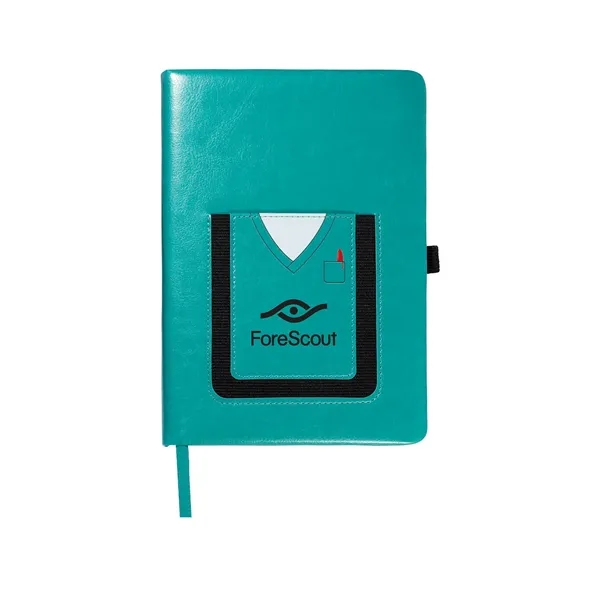 Leeman Medical Theme Journal Notebook With Cell Phone Poc...