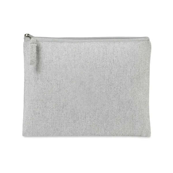 Gemline Aware™ Recycled Cotton Zippered Pouch