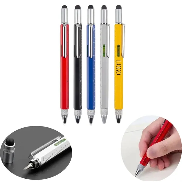 Metal Screwdriver Level Ballpoint Pen